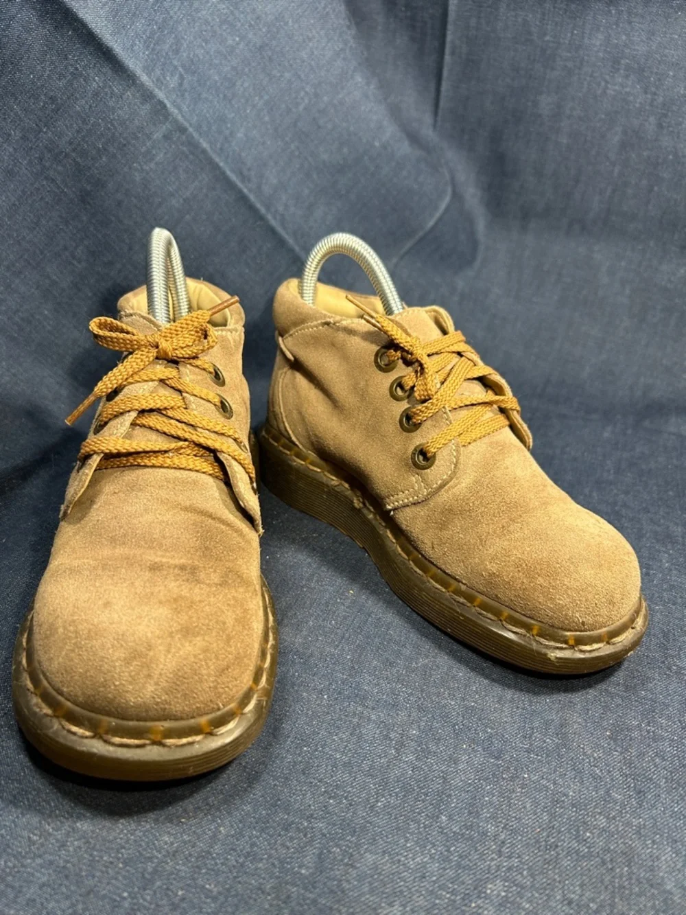 Dr Martens made in England leather lace up ankle boots